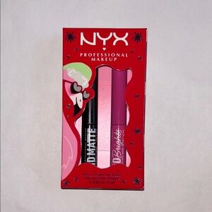 NYX Black and Pink Liquid Eyeliner 2 Pack Variety